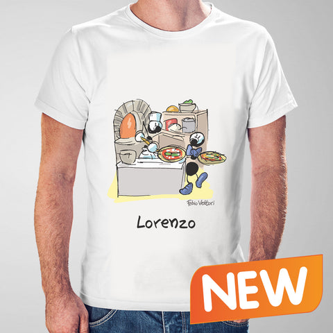 T-Shirt Personalizzata "Pizzaiolo"