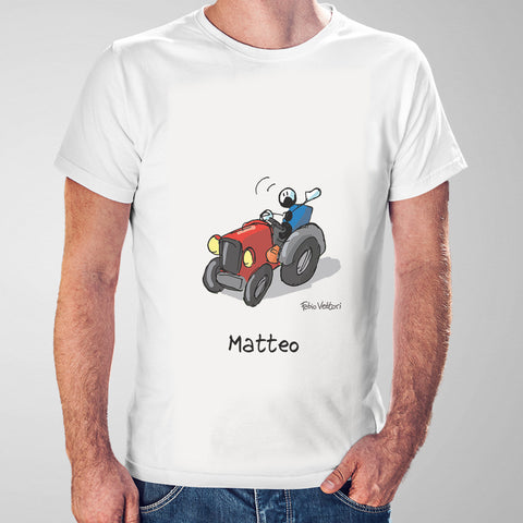 T-Shirt Personalizzata "Trattore"