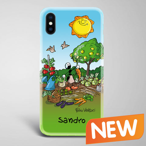 Cover artistica per Smartphone Personalizzata Agricoltore