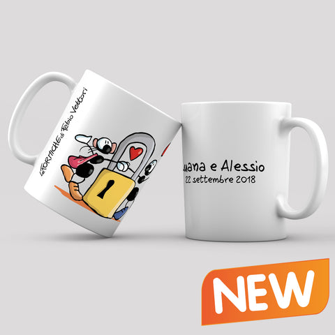 Tazza MUG Personalizzata "Lucchetto"