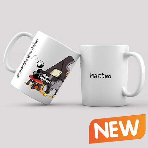 Tazza MUG Personalizzata "Pianoforte"