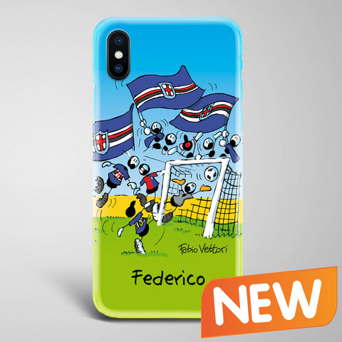 Cover artistica per Smartphone Personalizzata Sampdoria