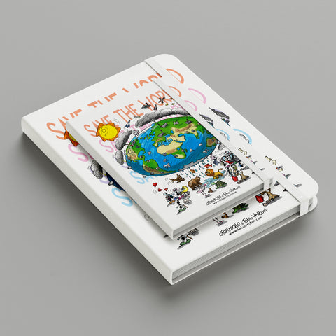 Notebook soggetto "Save the world"